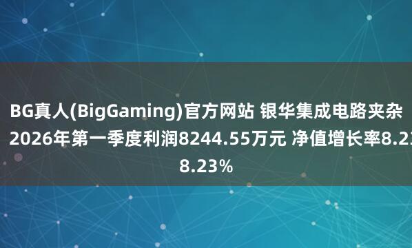 BG真人(BigGaming)官方网站 银华集成电路夹杂A：2026年第一季度利润8244.55万元 净值增长率8.23%